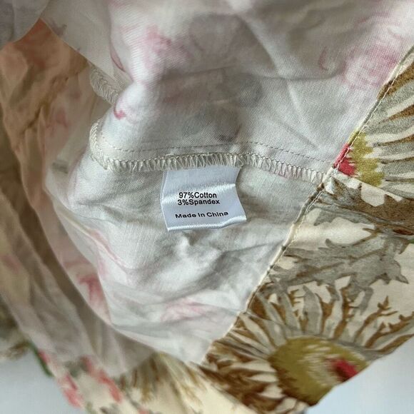 NEW Tuckernuck Dress Crawford Floral‎ Flutter Sleeve Sun Faded Mini Dress Size M - Picture 7 of 9
